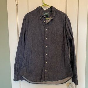 Gitman Brothers Vintage chambray flannel Oxford button down
